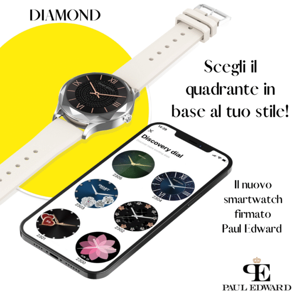 Orologio donna digitale smartwatch maglia milanese