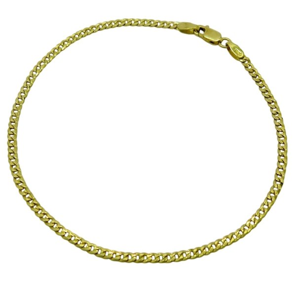 Bracciale uomo bimbo oro giallo 18 ct