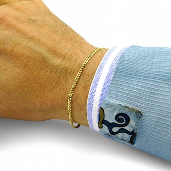Bracciale uomo bimbo oro giallo 18 ct