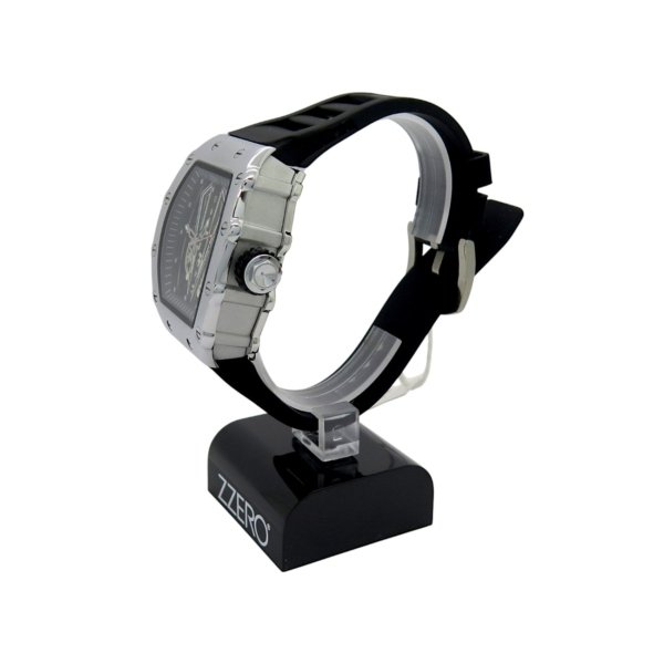 Orologio da polso Cassa tonneau in acciaio