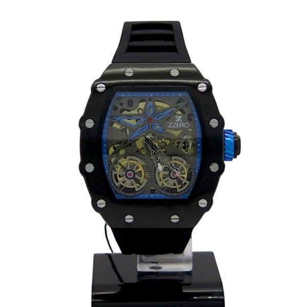 Orologio nero automatico tonneau Zzero