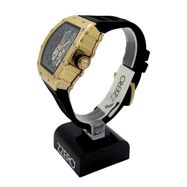 Orologio rosè cassa tonneau zzero