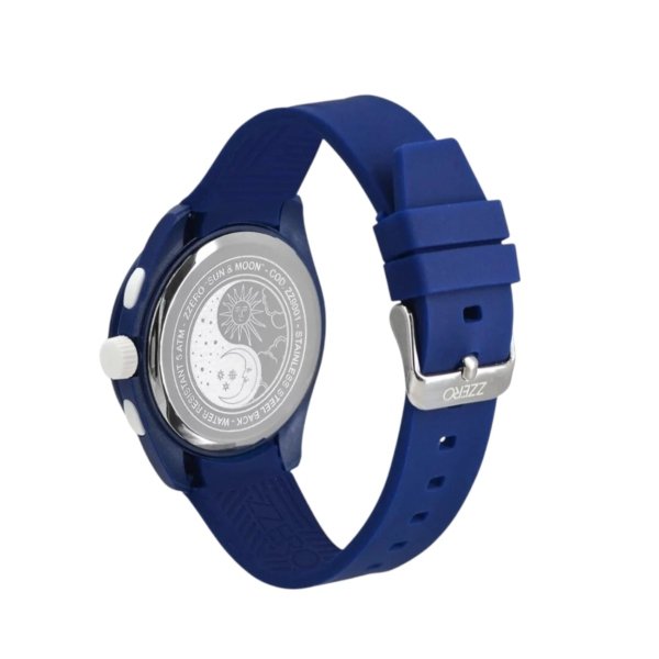 Orologio uomo cinturino blu in gomma Zzero ZZ9001C2