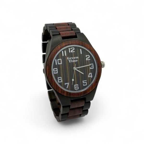 Orologio uomo in legno sandalo Green Time