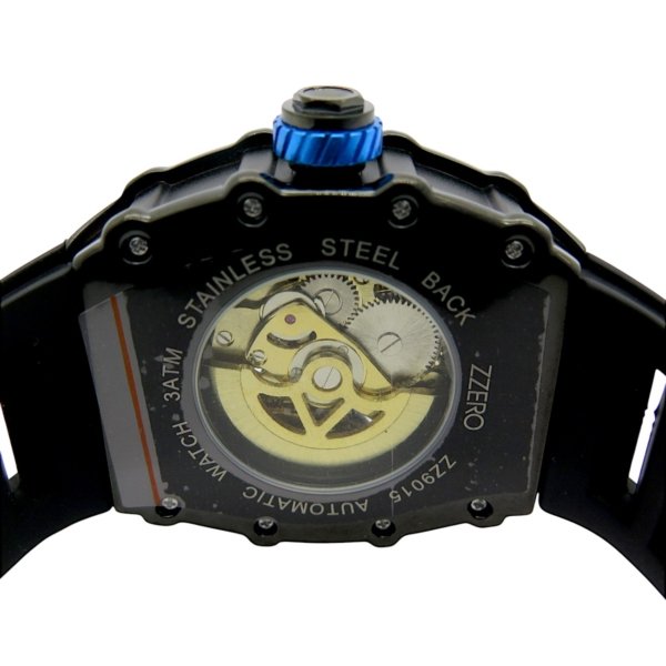Orologio nero automatico tonneau Zzero