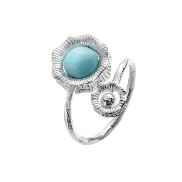 Anello Athena Capri turchese argento 925