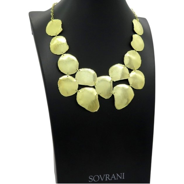 Collana vistosa Sovrani argento placcata oro giallo
