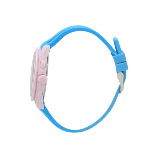 Orologio estivo azzurro e rosa cinturino in gomma Zzero