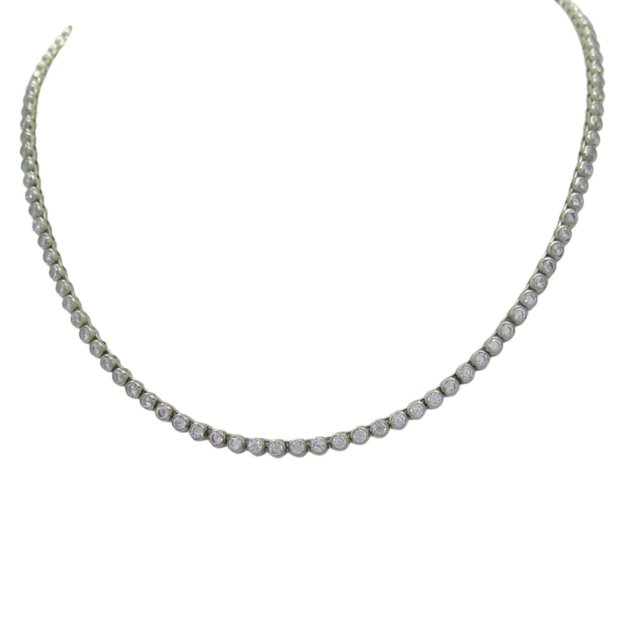 Collana tennis cipollini argento 925