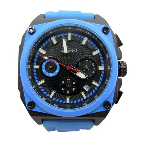 Orologio crono azzurro Zzero