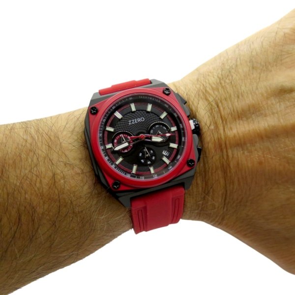 Orologio crono rosso Zzero