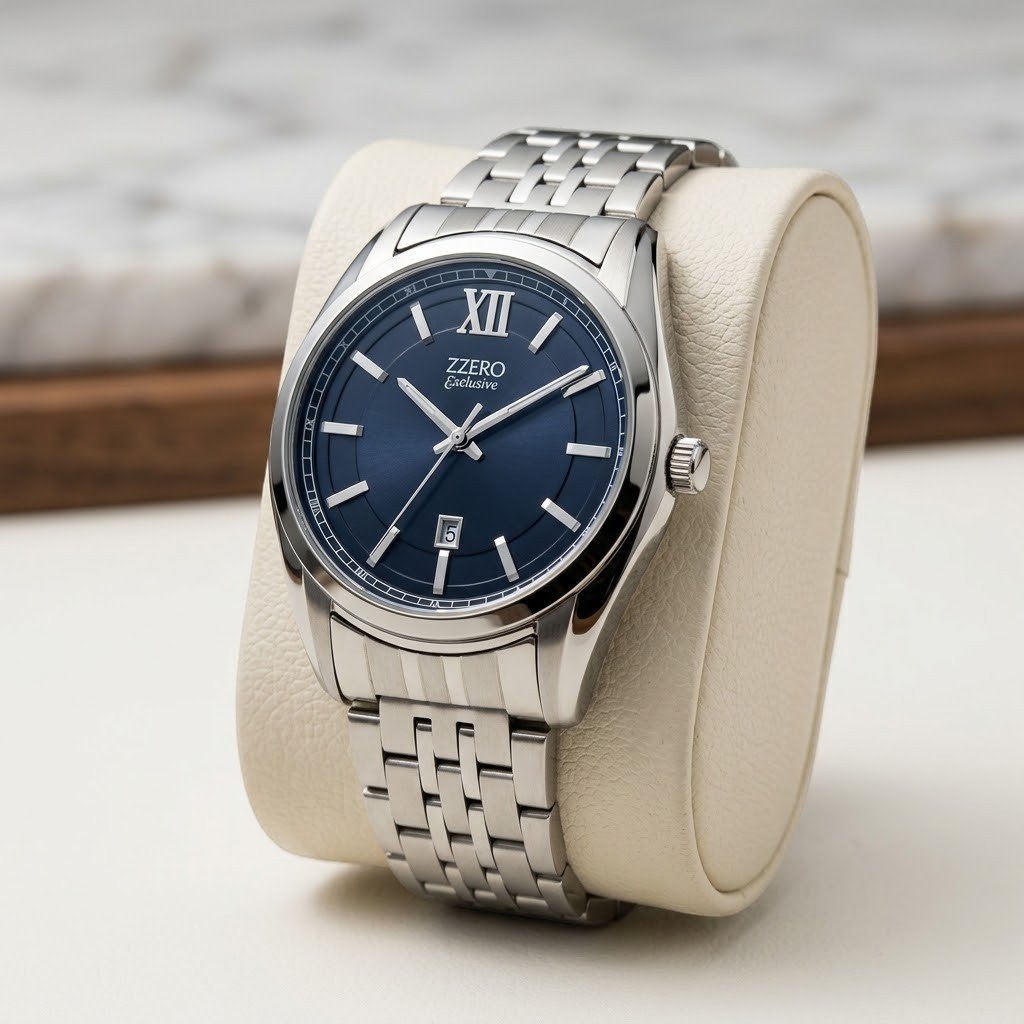 Orologio uomo elegante in acciaio Zzero exclusive