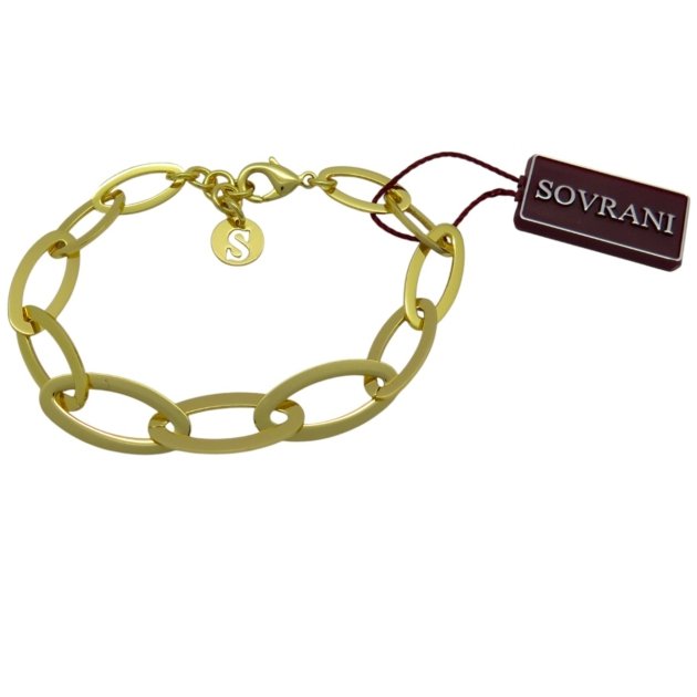 Bracciale ovali Sovrani Bijoux placcato oro