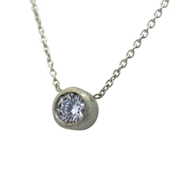Collana punto luce argento Diva Gioielli