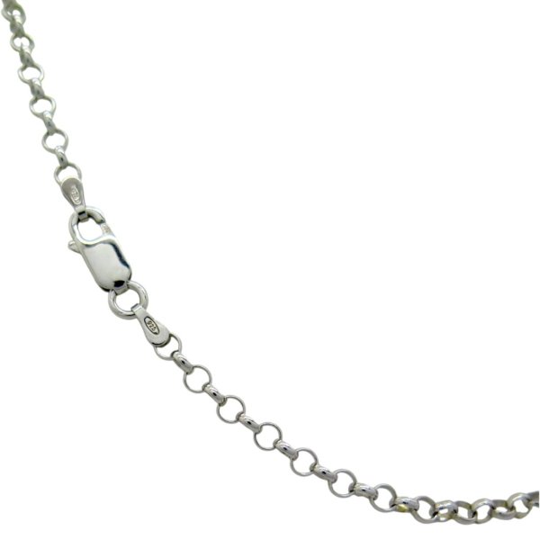Collana rolò 40 cm argento 925