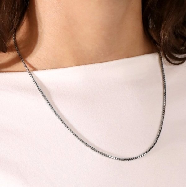Collana veneziana 2 mm in argento 925