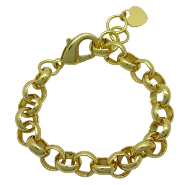 Bracciale rolò placcato oro giallo