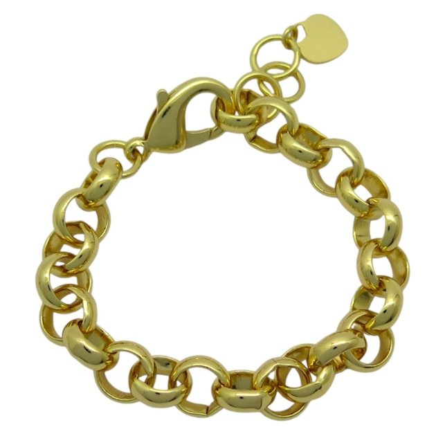 Bracciale rolò placcato oro giallo