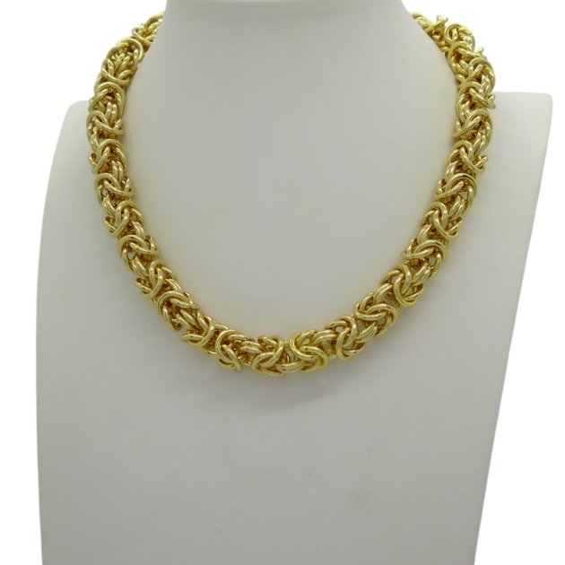 Collana bizantina dorata