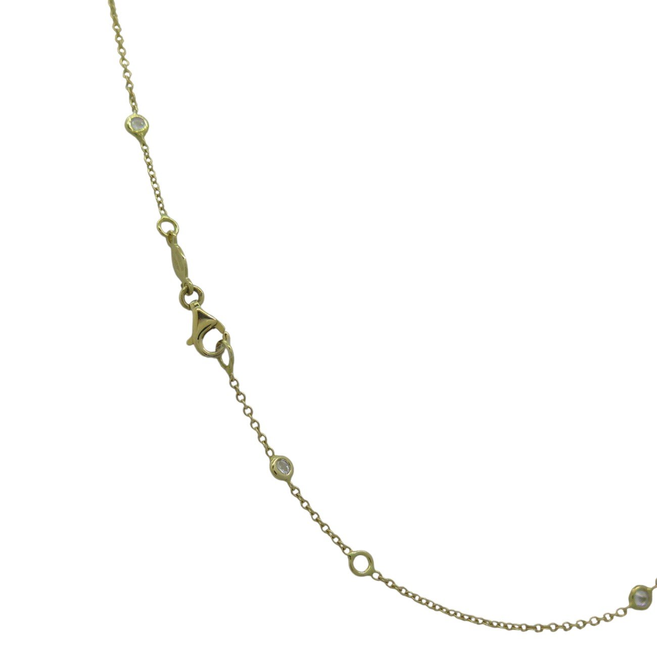 Collana punti luce in oro giallo 18 ct