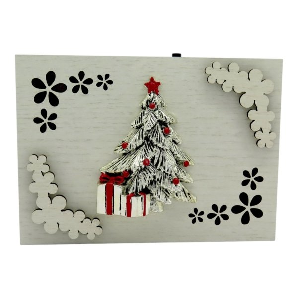 Soprammobile albero di Natale e pacchi regalo