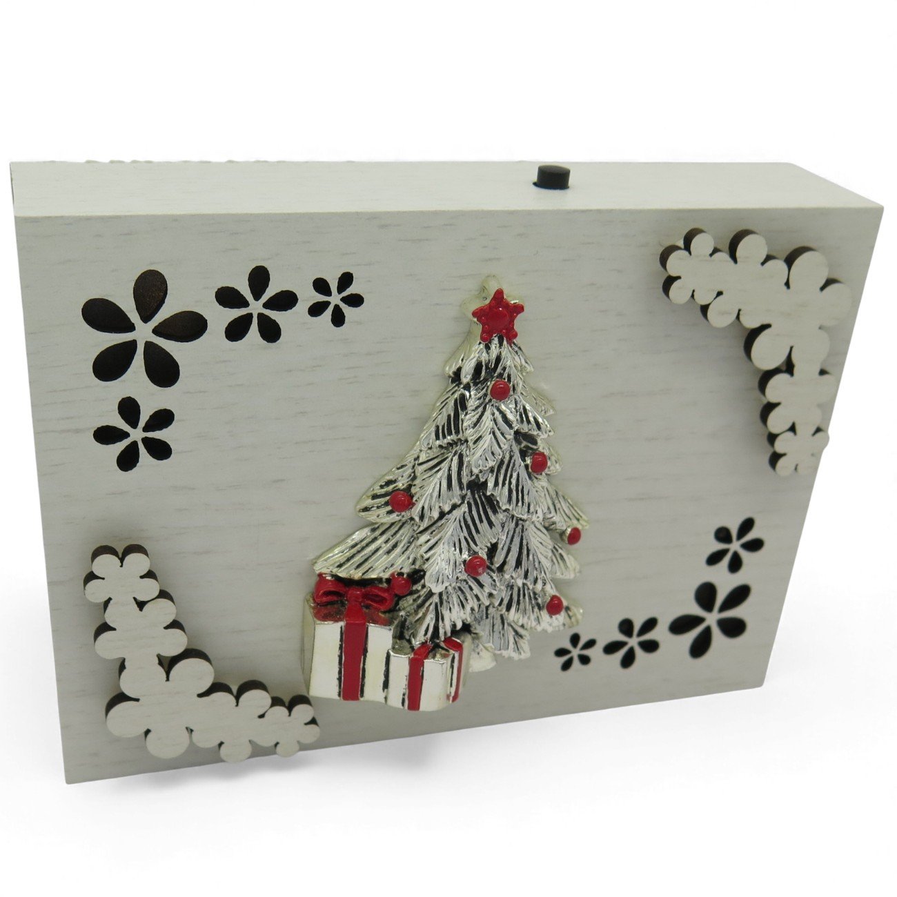 Soprammobile albero di Natale e pacchi regalo