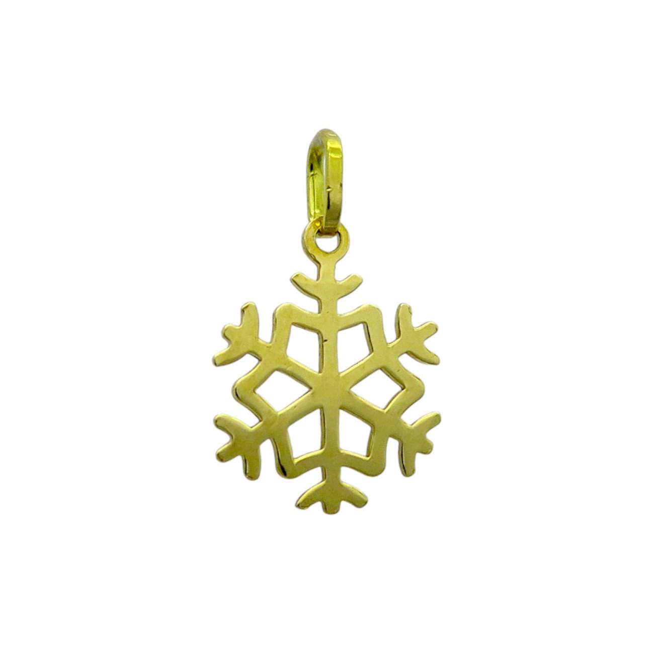 100g Di Ciondoli Natalizi A Forma Di Fiocco Di Neve - Oro - Circa 90 Pezzi Assortiti Per Gioielli Fai Da Te E Decorazioni