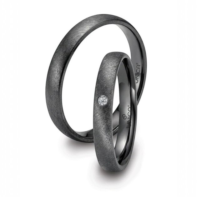 Fede confort in zirconio nero