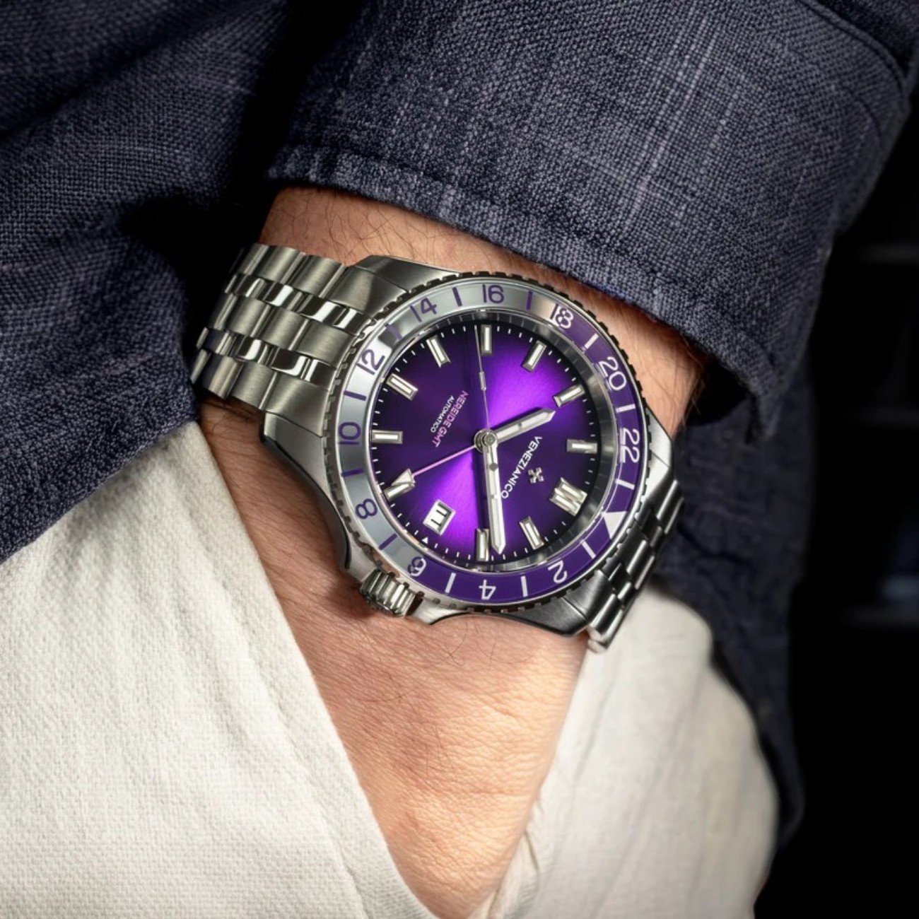 Nereide GMT 39 viola