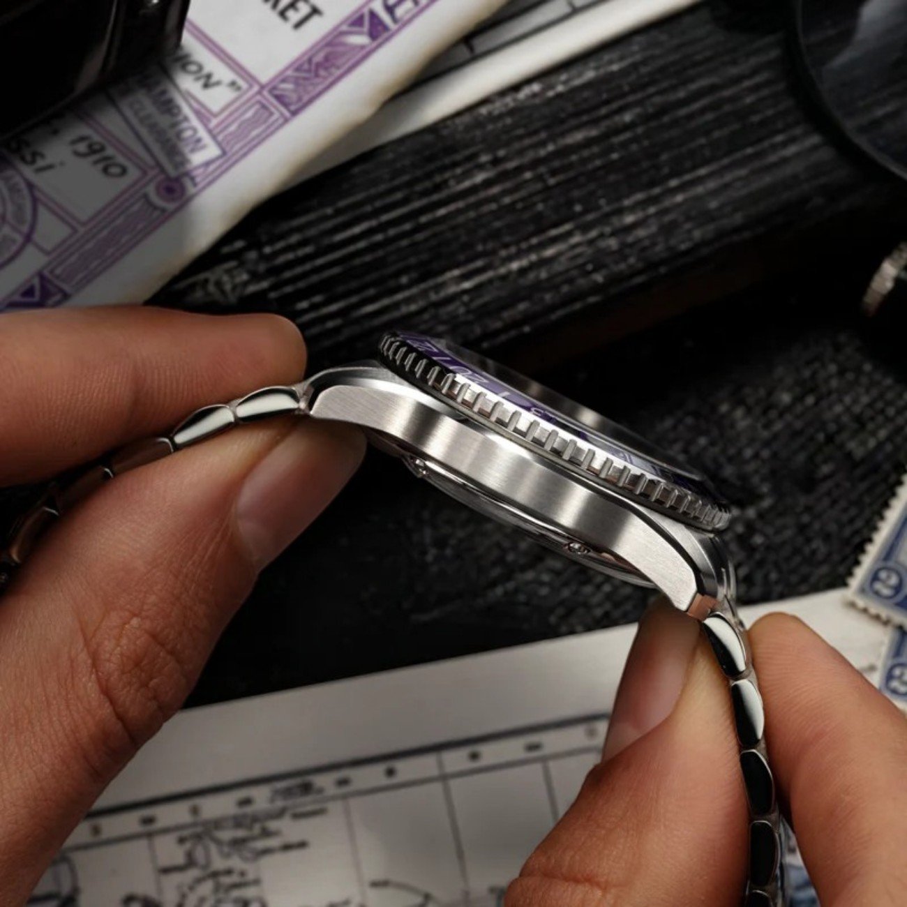 Nereide GMT 39 viola