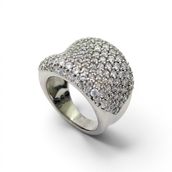 Anello sella in argento 925 e pietre
