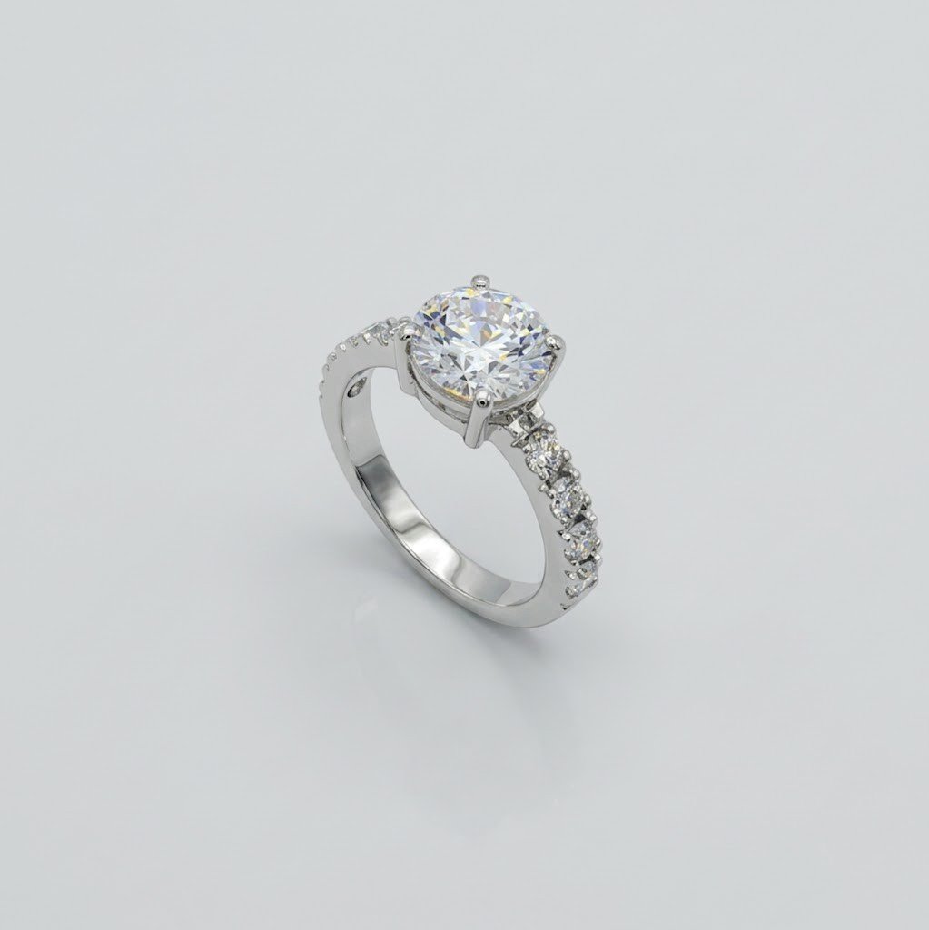 Anello fede solitario Gioielleria in argento