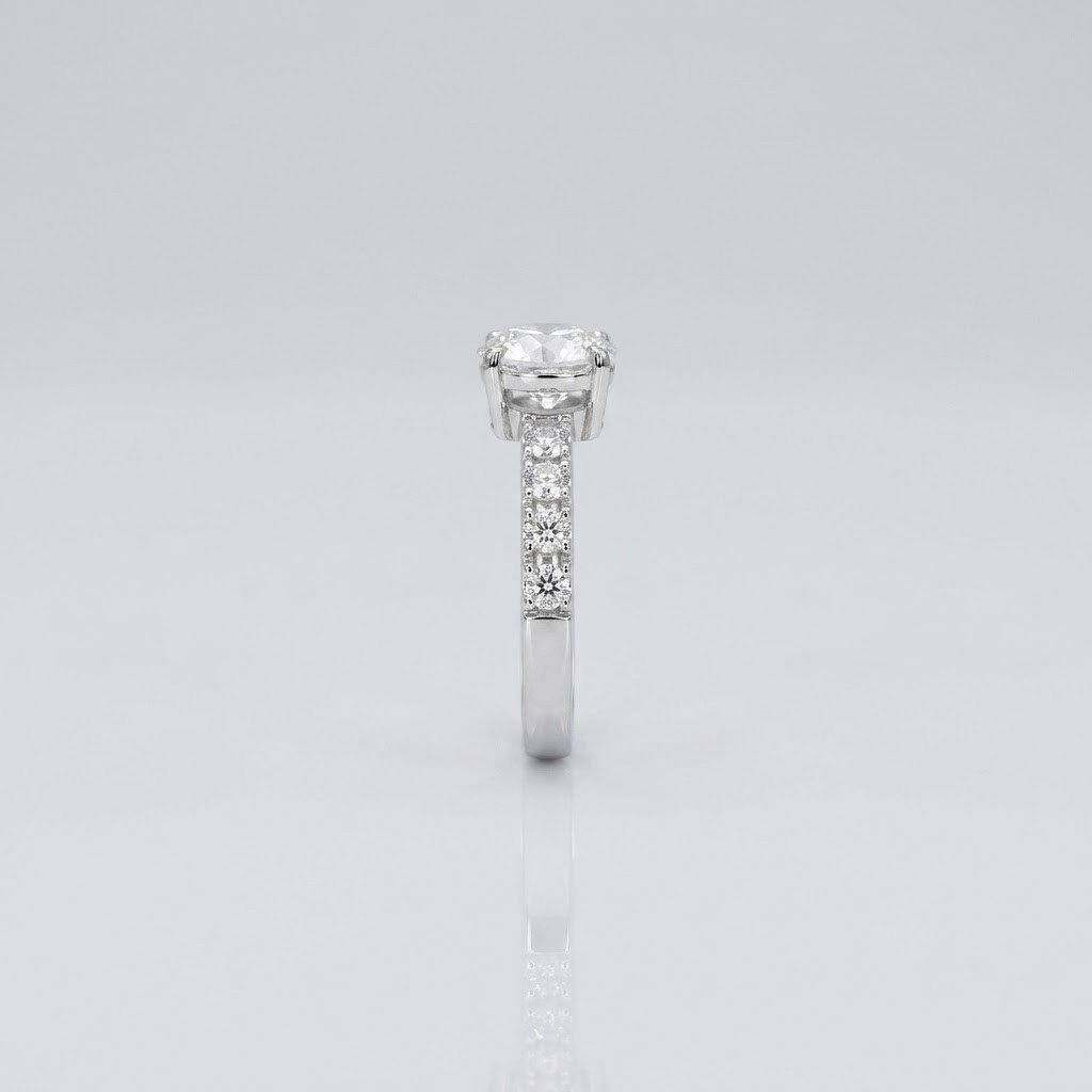 Anello fede solitario Gioielleria in argento