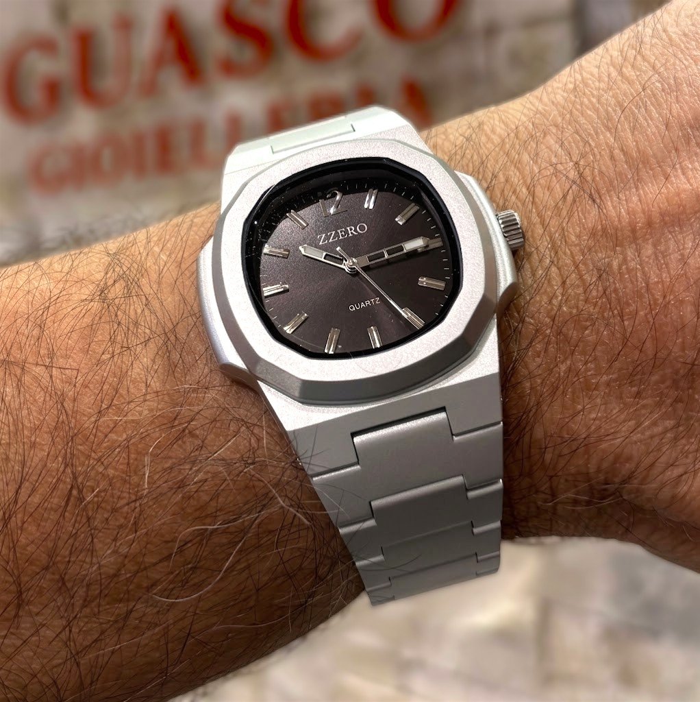 Orologio Zzero silver Moda Square