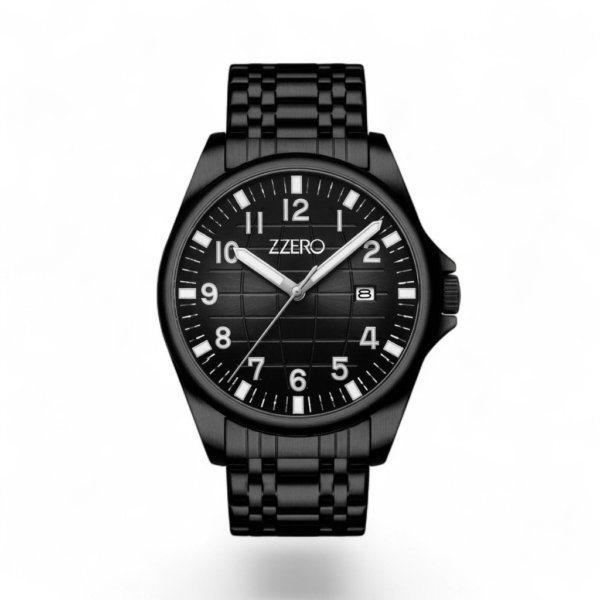 Orologio black nero classico elegante - 40 mm
