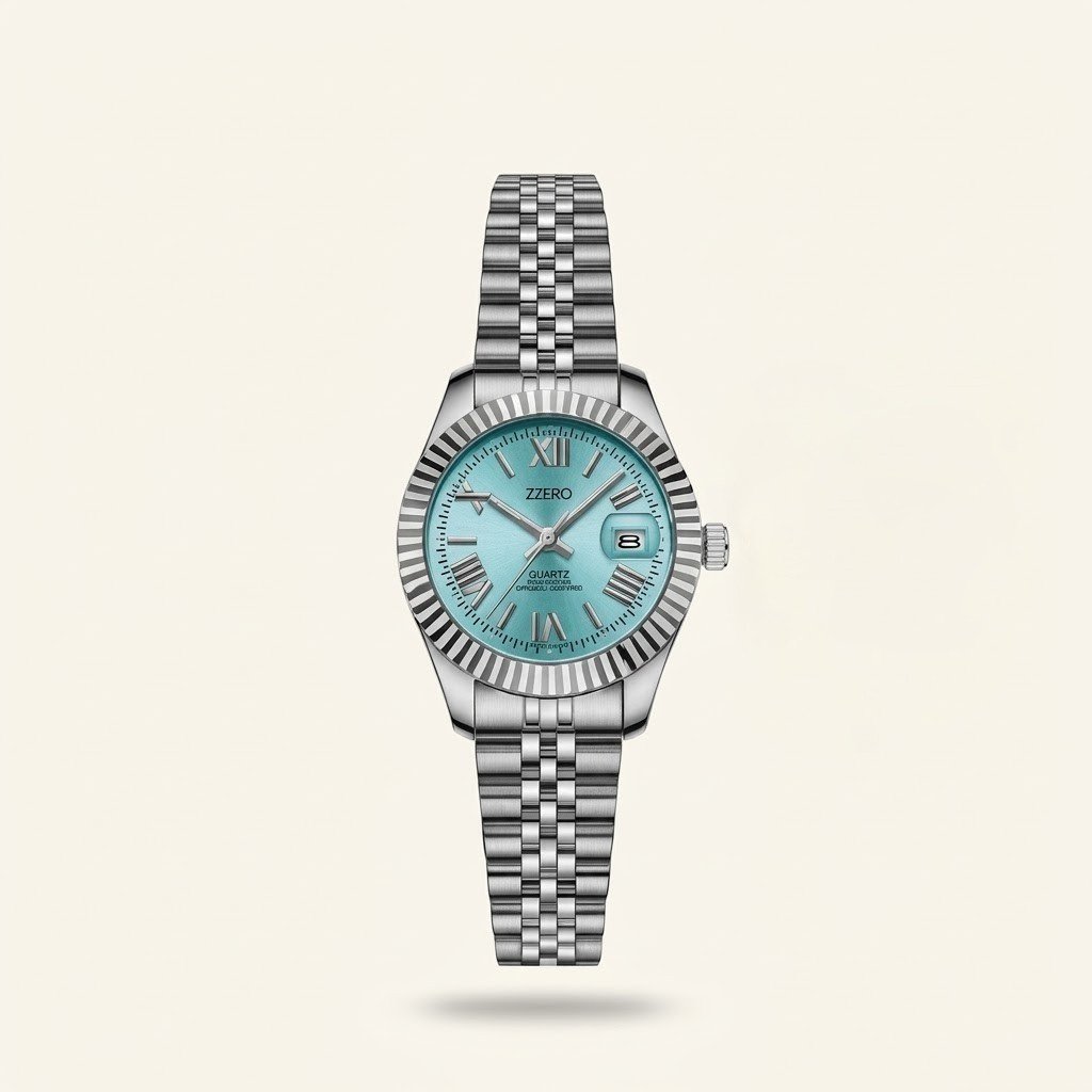 Orologio donna piccolo azzurro 28mm Zzero
